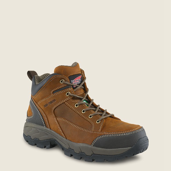 Red Wing Hiking Boots Truhiker - 5-Inch Csa Safety Toe - Brune - Herre 9478-JNFIO